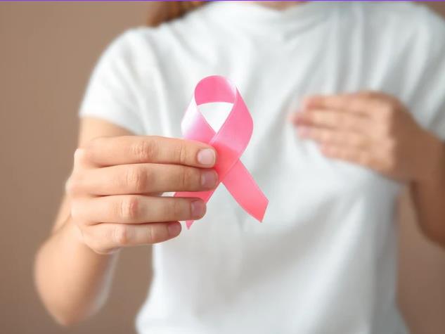 What color is breast cancer discharge